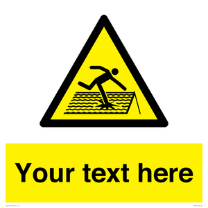 Custom Figure on Roof Sign